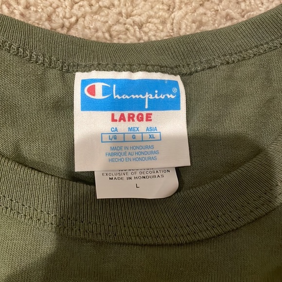 Olive Champion tee - Picture 4 of 4